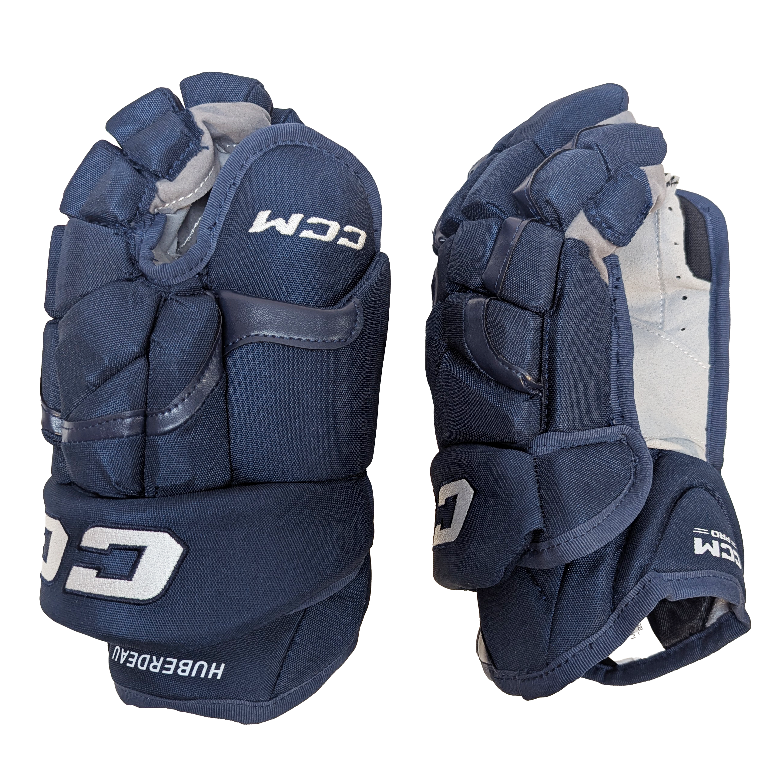 CCM HG12 - Gant NHL Pro Stock - Jonathan Huberdeau (bleu marine)